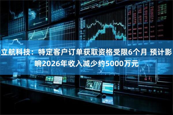 立航科技：特定客户订单获取资格受限6个月 预计影响2026年收入减少约5000万元